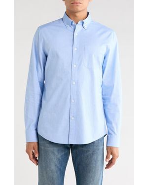 Nordstrom Oxford Button-Down Shirt - Blue