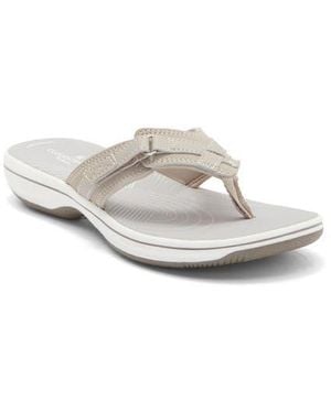 Clarks Breeze Sea Flip Flop - White