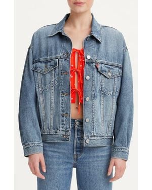 Levi's Levi'S(R) 90S Trucker (Turning Heads) Clothing - Blue