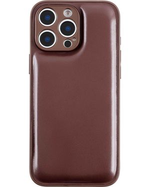 Auramma Cushion Iphone 16 Pro Max Phone Case - Brown