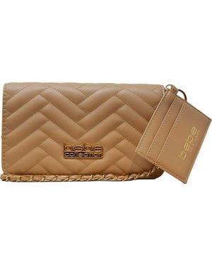 Bebe Sophia Large Crossbody Bag - Brown