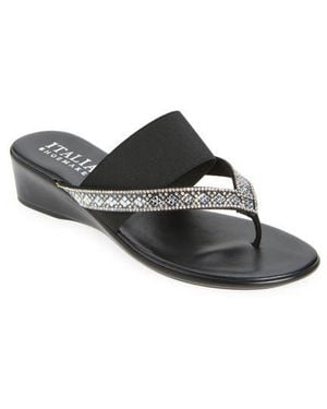 Italian Shoemakers Calver Wedge Sandal - White