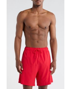 Champion Compression Swim Trunks - Red