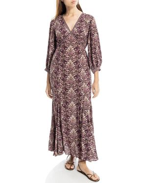 strapless open back dress Maxime Dress, Lilac main image 0