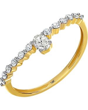 CARRIERE JEWELRY Diamond Band Ring - White
