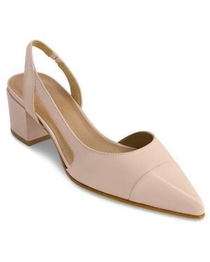 Bernardo Monroe Two-Tone Slingback Pump - Pink