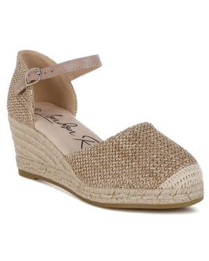 LONDON RAG Ozaya Espadrille Wedge Sandal - Natural