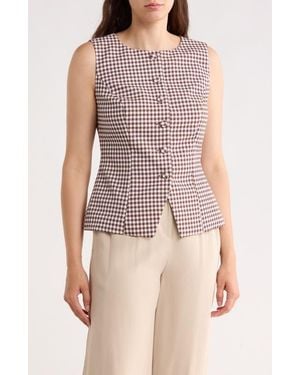 Gemma  Jane Scoop Neck Vest - Multicolor