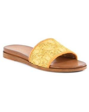 Seychelles Dakota Slide Sandal - Yellow