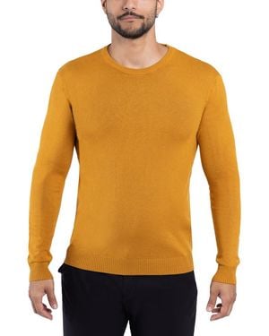 Xray Jeans Crewneck Knit Viscose Blend Sweater - Black