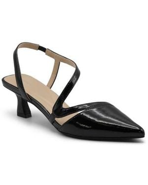 Adrienne Vittadini Sinnia Pointed Toe D'Orsay Pump - Black