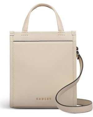 Radley Alba Place Mini Zip Top Crossbody Bag - Natural