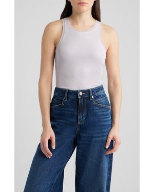 BOSS Eplie Sleeveless Rib Sweater - Blue