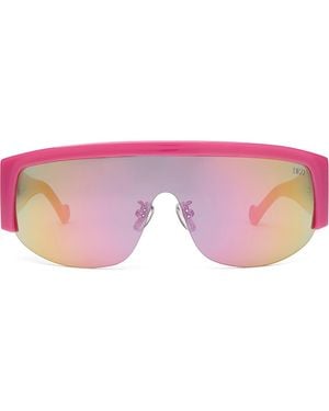 DEZI Thique 125Mm Oversize Shield Sunglasses - Pink