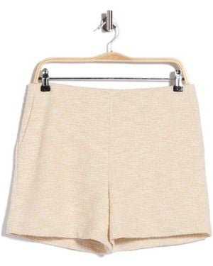 J.McLaughlin Hurley Bouclé Shorts - Natural