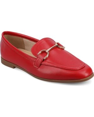 Journee Collection Mizza Bit Loafer - Red