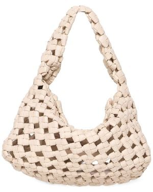 Walter Baker Mackenzie Woven Knot Shoulder Bag - Natural