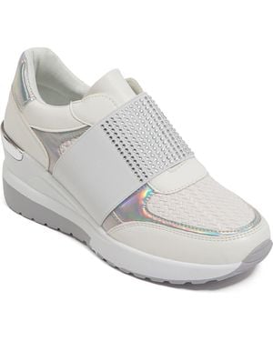 Ninety Union South Beach Wedge Sneaker - White