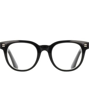 Cole Haan 47Mm Round Reading Glasses - Black