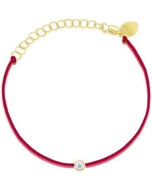 Meira T Bezel Diamond Bracelet - Multicolor