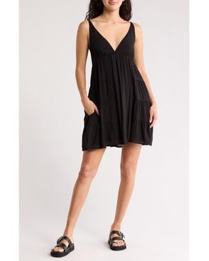 Wishlist Empire Waist Minidress - Black