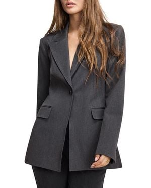 GOOD AMERICAN Essential Sculpt Suit Blazer - Black