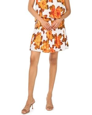 1.STATE Pleated Skirt - Orange