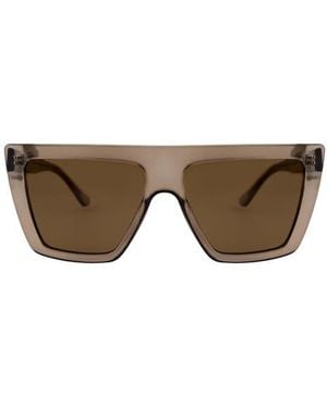 OTRA EYEWEAR Nola Rectangular Sunglasses - Brown