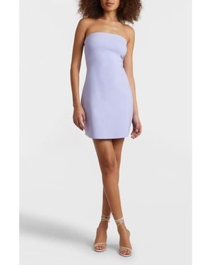 Commando Neoprene Tube Minidress - Blue