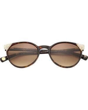 Ted Baker 53Mm Gradient Round Sunglasses - Multicolor