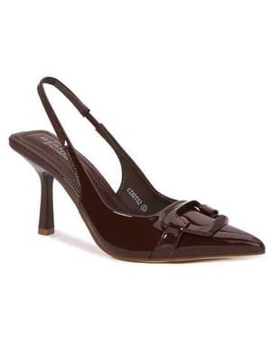 BERNESS Cindy Slingback Pump - Brown