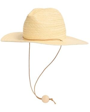 Loeffler Randall Wylie Straw Hat - Metallic