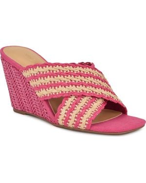 Nine West Novela Slide Sandal - Pink