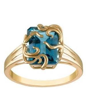 FZN London Topaz Ring - Blue