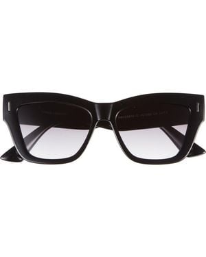 Vince Camuto 53Mm Gradient Wide Cat Eye Sunglasses - Black