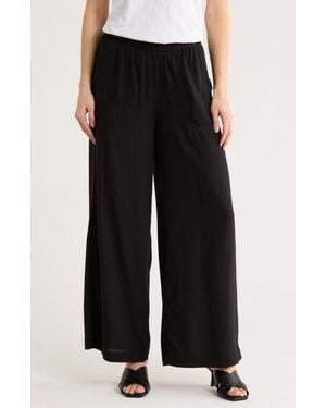 Splendid Capri Palazzo Pants - Black