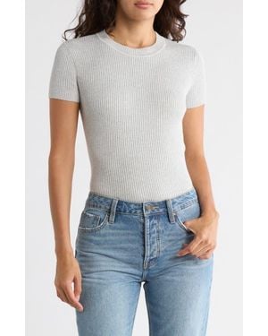 Leith Compact Sweater Tee - Blue