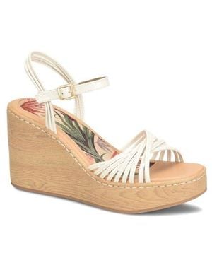 B O C BY BØRN Catalina Platform Wedge Sandal - Natural