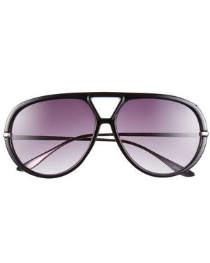 Vince Camuto Gradient Aviator Sunglasses - Purple