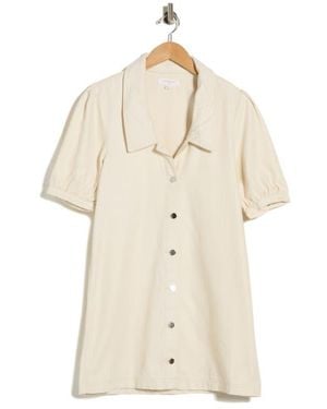 Habitual Collared Dress - Natural