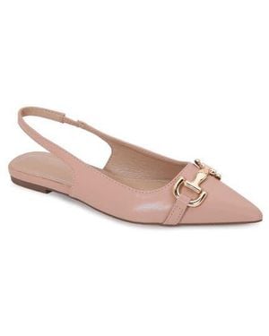 BERNESS Caroline Slingback Skimmer Flat - Pink