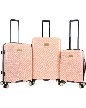 Juicy Couture Cassandra 3-Piece Hardside Luggage Set - Pink