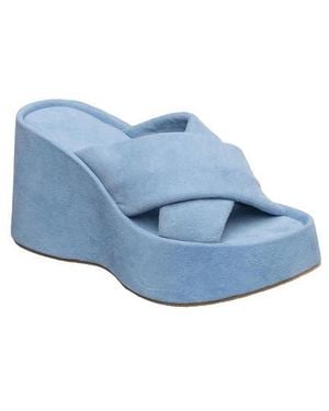 Antelope Emma Platform Sandal - Blue