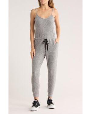 Matty M Drawstring Waist Jumpsuit - Multicolor