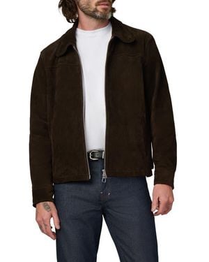 Joe's Jeans Suede Zip Jacket - Black