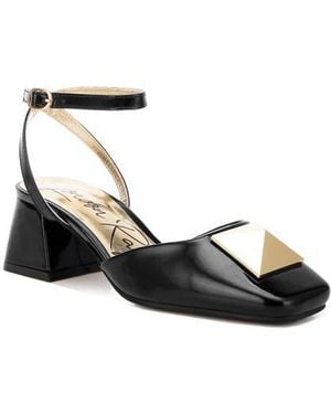 LONDON RAG Griselda Ankle Strap Pump - Black