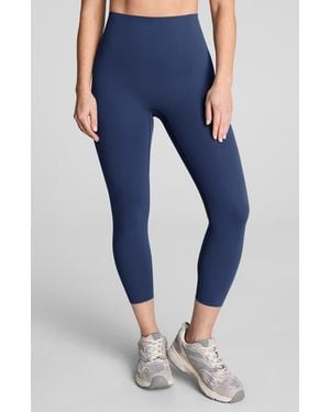 Spanx High Waist 7/8 Leggings - Blue