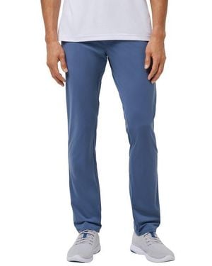 Travis Mathew Open To Close Performance Pants - Blue