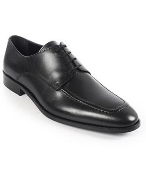 VELLAPAIS Warwick Apron Toe Derby - Black