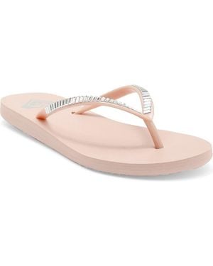 Roxy Bermuda Bling Flip Flop - Pink